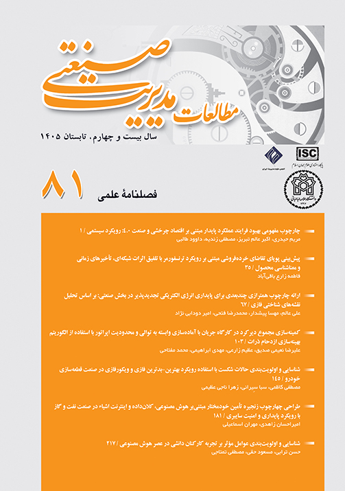مطالعات مدیریت صنعتی